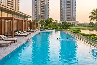 Swimming Pool at LNT Sector 86 Gurgaon
