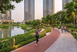 Jogging Track at LNT Sector 86 Gurgaon