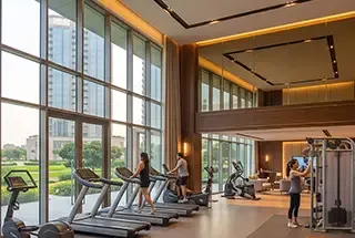 Gymnasium at LNT Sector 86 Gurgaon