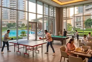 Indoor Games Area at LNT Sector 86 Gurgaon