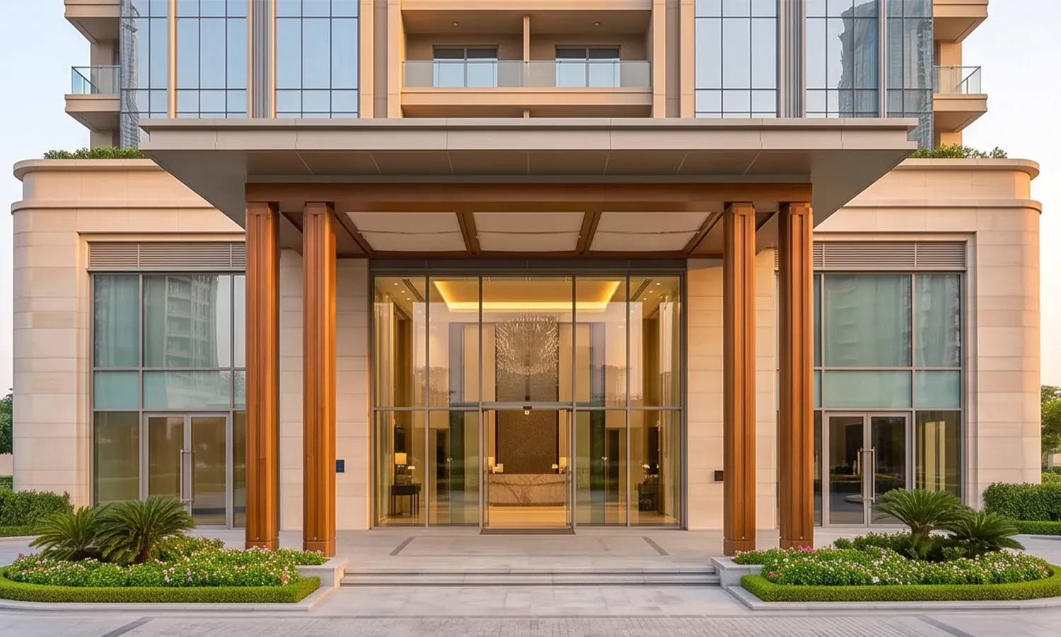 entrance